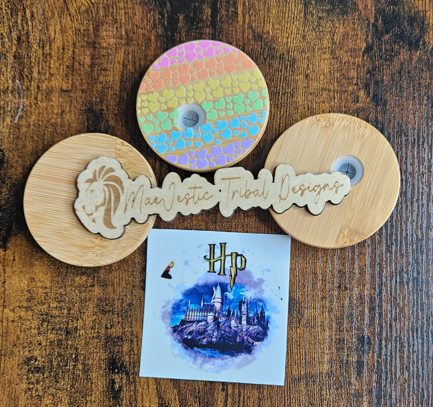 HP Hogwarts Cup Top Decal