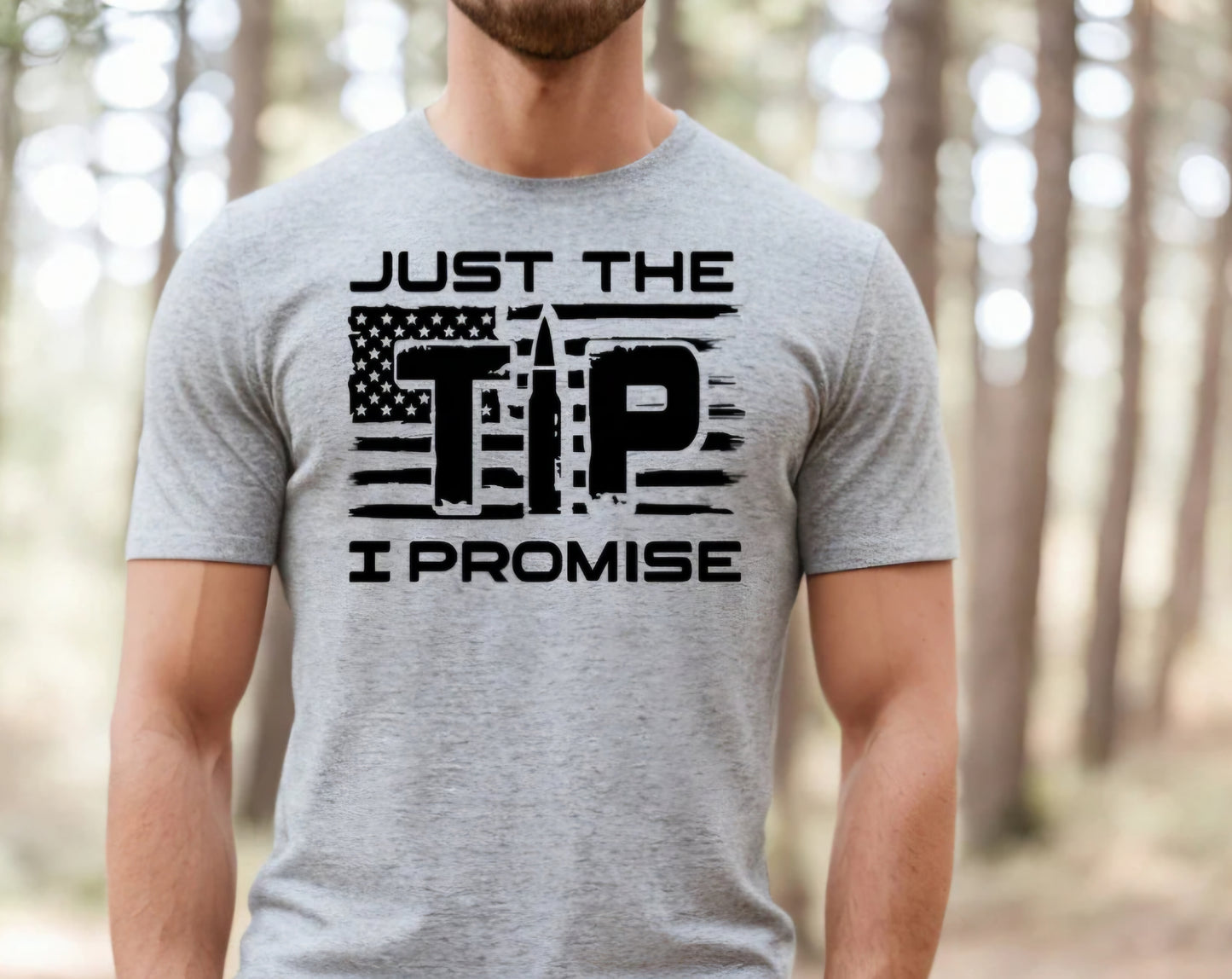 Just the Tip Screen Print Transfer