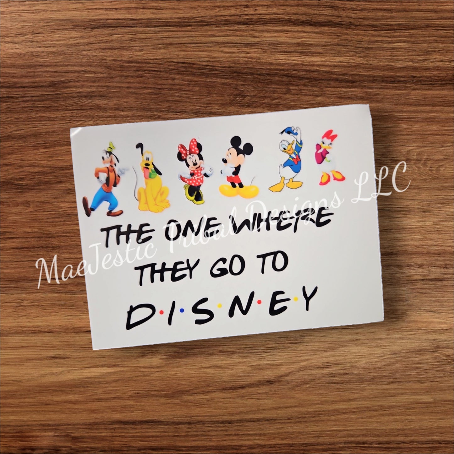 Disney UV Decal