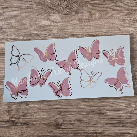 Butterfly UV Cup Wrap