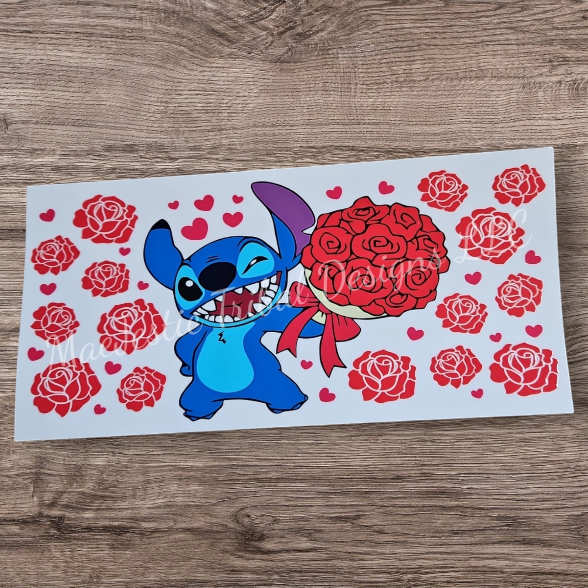 Alien Roses UV Cup Wrap – MaeJestic Tribal Designs