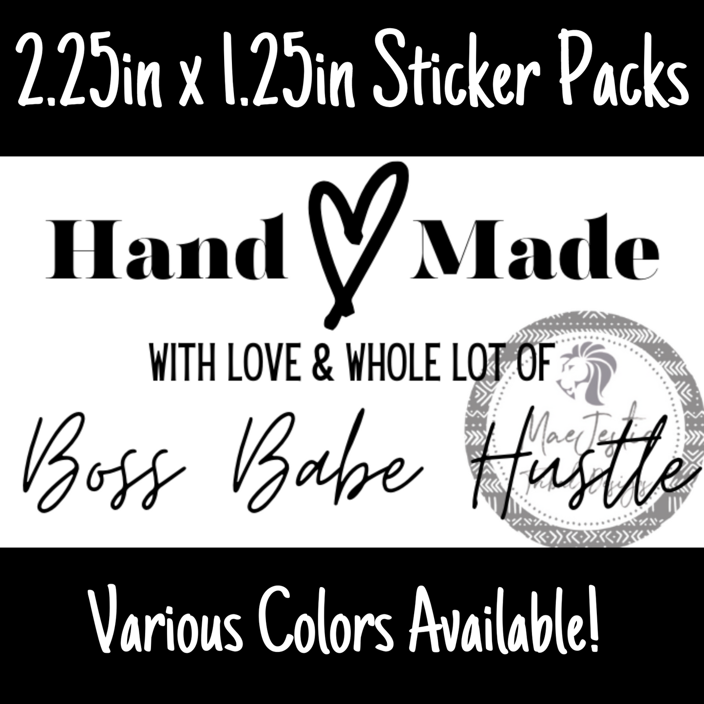 Boss Babe Hustle Sticker Packs