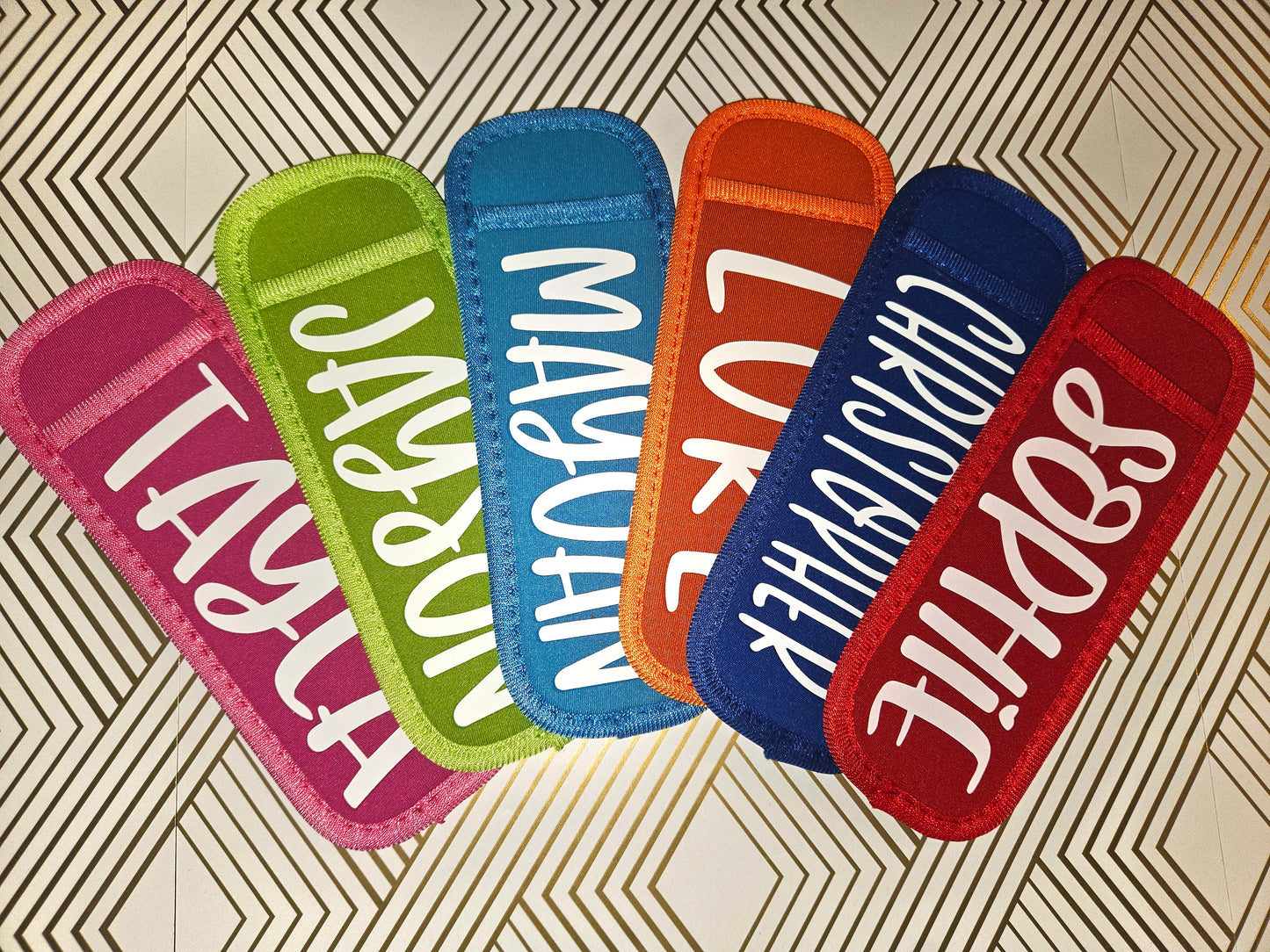 Personalized Popsicle Holders