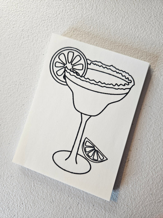 Margarita Glass Pocket