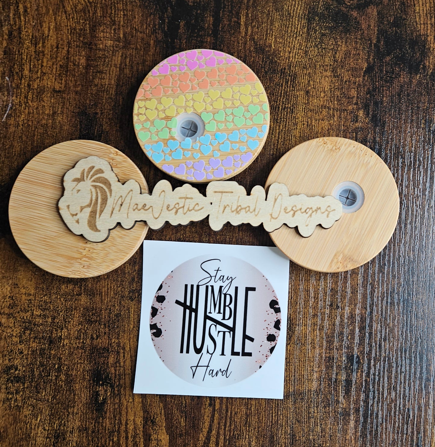 Humble/Hustle UV Cup Top Decal