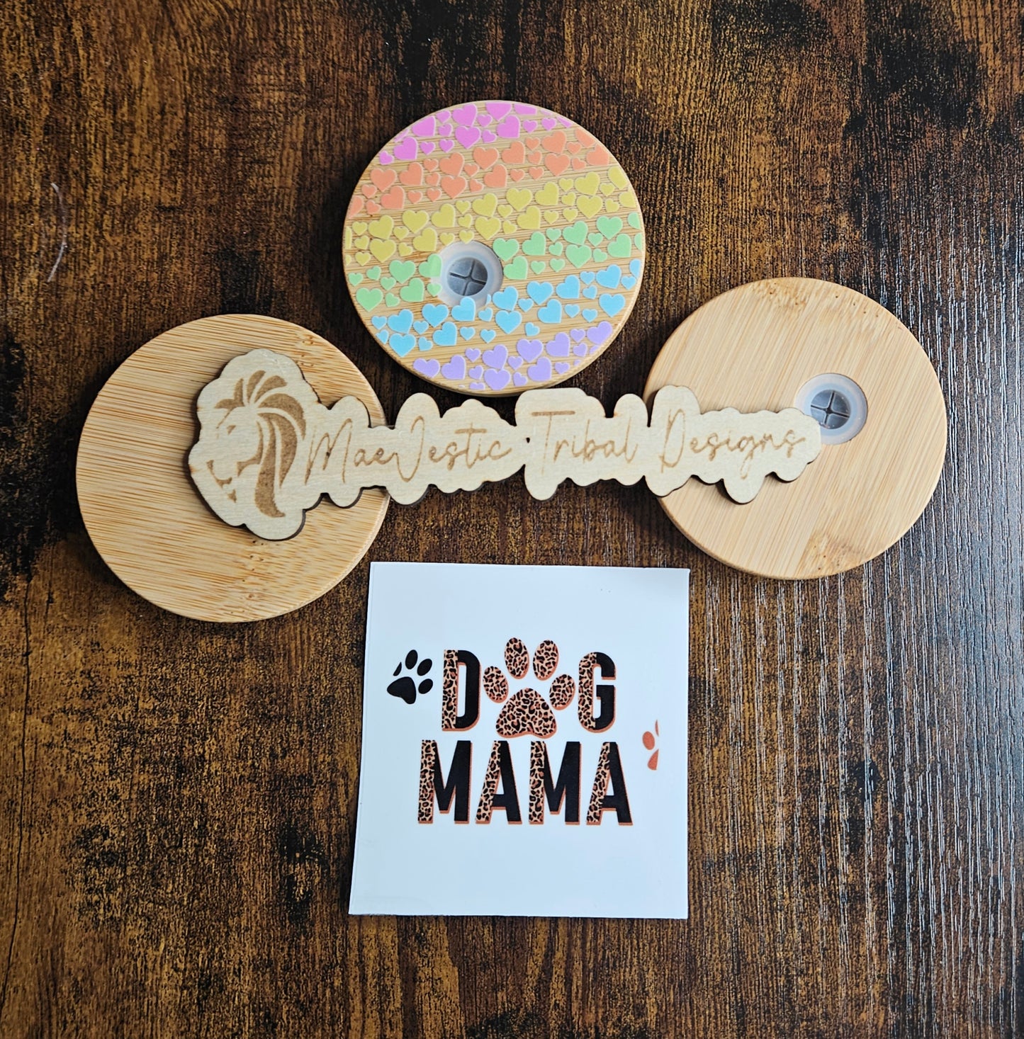 Dog MAMA UV Cup Top Decal