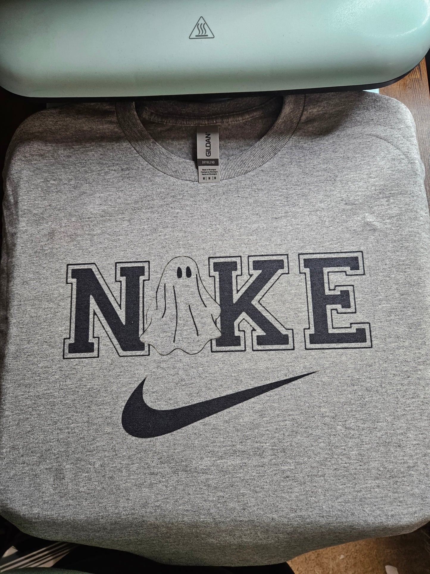 Grey Ghost Swoosh (T-Shirt or Hoodie)