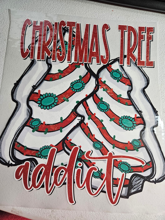 Christmas Tree Addict Transfer