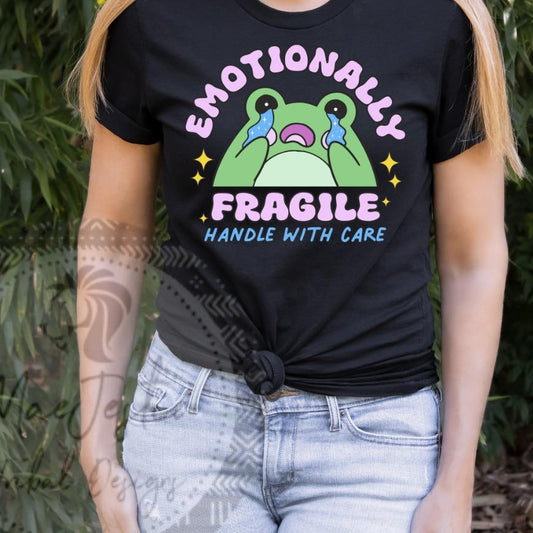 Emotionally Fragile Froggy Unisex/ Womens Top