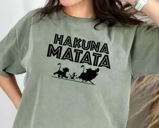 Hakuna Screen Print Transfer