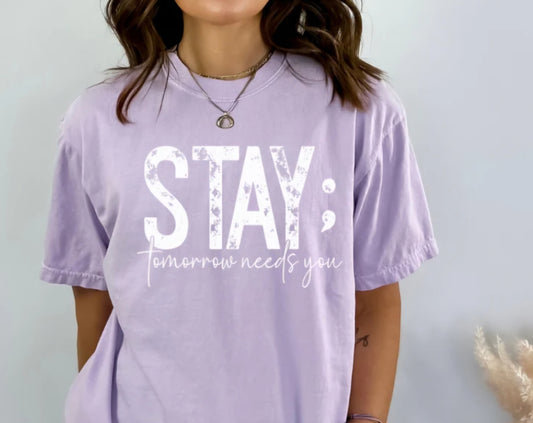 Stay Screen Print Transfer