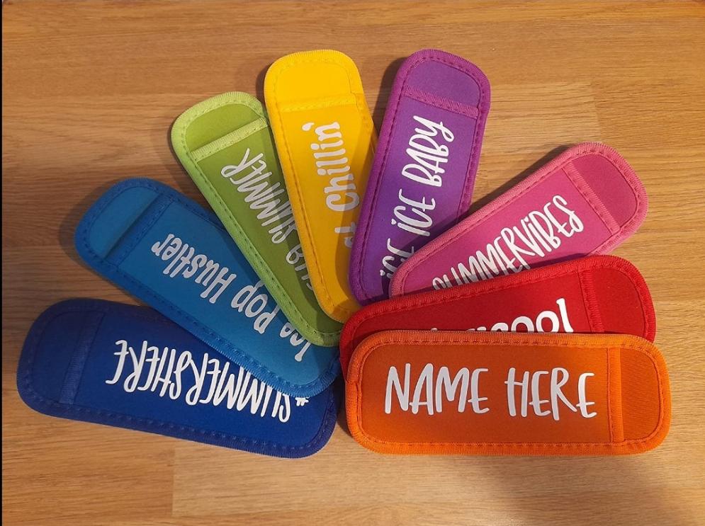 Personalized Popsicle Holders