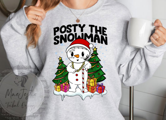 Posty the Snowman Unisex T-Shirt/Sweatshirt