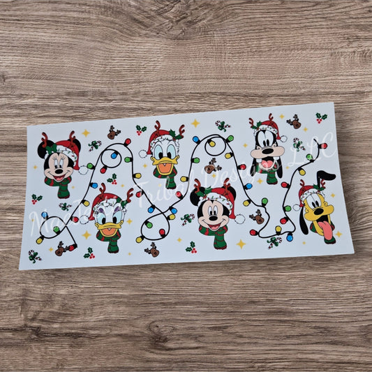 Christmas Friends UV Cup Wrap