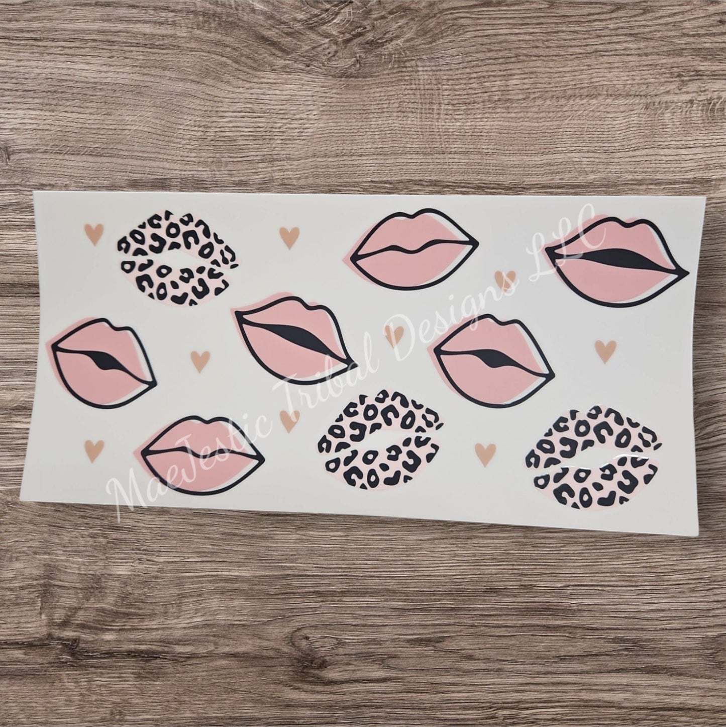 Pink Lips UV Cup Wrap