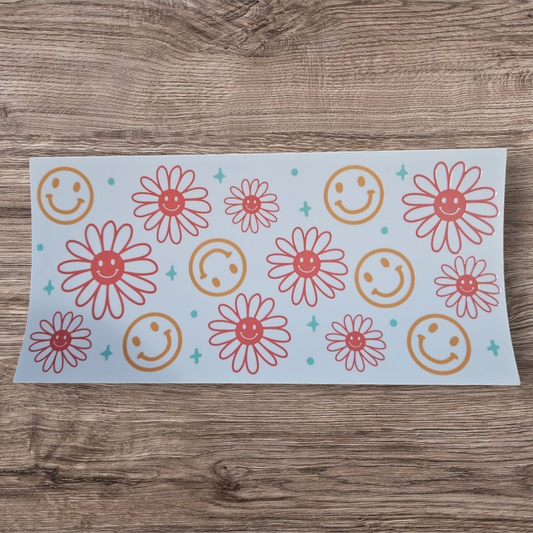 Happy Flower UV Cup Wrap