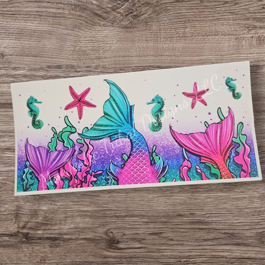 Mermaid Tail UV Cup Wrap