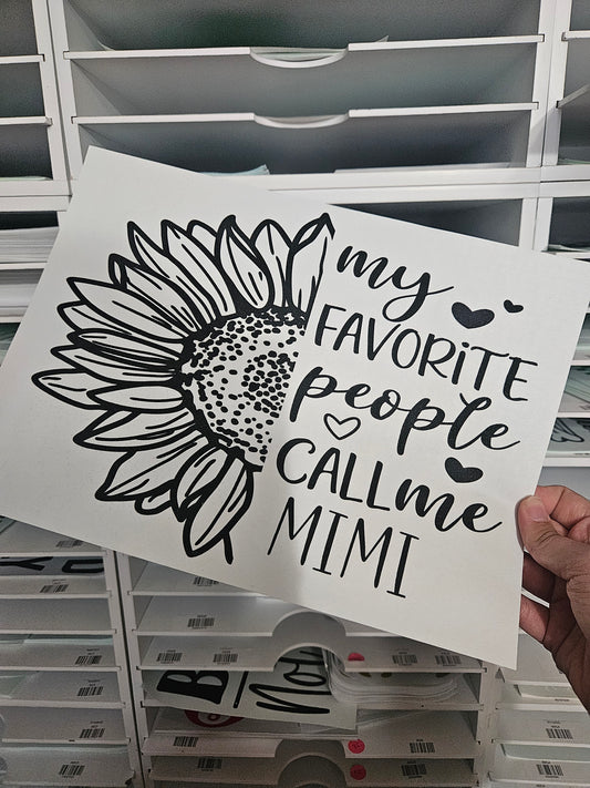 Call me Mimi Transfers