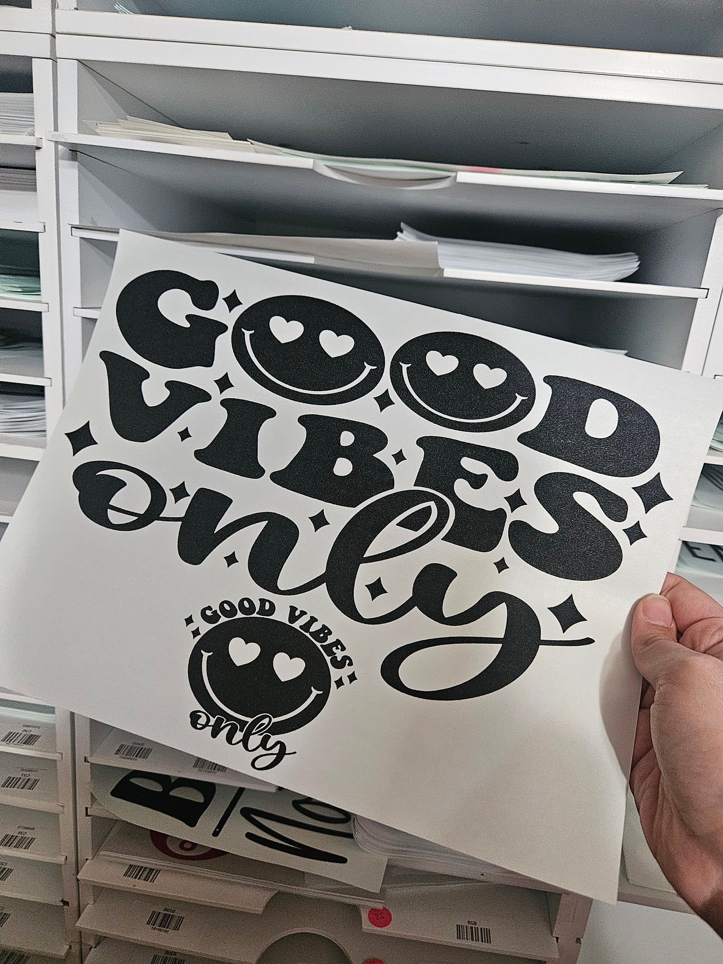 Good Vibes Only Tansfer
