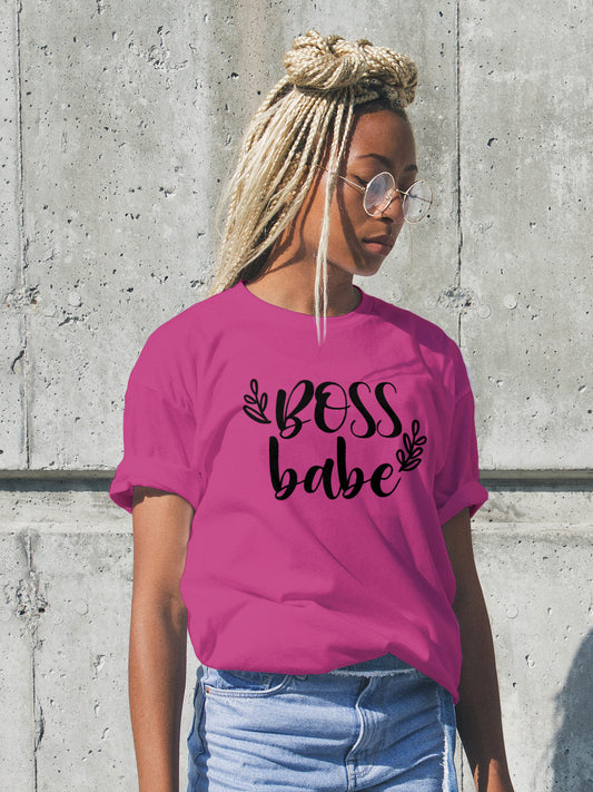 Boss Babe Transfer (Black)